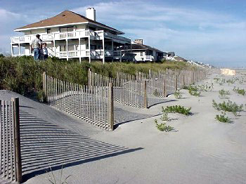 Correct Sand Fencing Installation